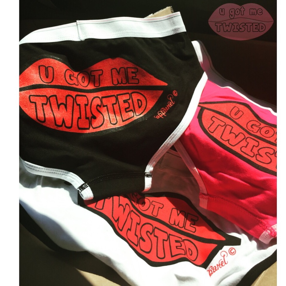 New KISS ME Undies - boyfriend brief styled undies